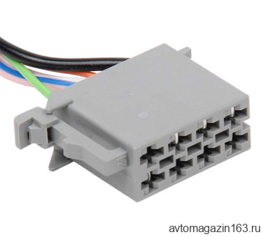 Разъем 8-pin 5 проводов Веста, Гранта 962189-1 к радиоаппаратуре (питание) серый TE Connectivity