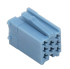 Разъем 8-pin без проводов Веста, Гранта FL 4А0 972 643 B Mini ISO синий