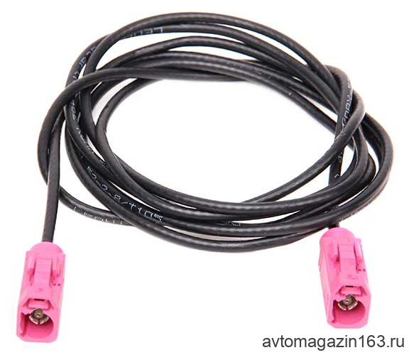 Кабель GPS антенны Гранта FL (розовые разъемы 59Z113-000H) 154см