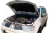 Упор капота Mitsubishi Pajero Sport II (2008-) (в сборе с кронштейном) ТехноМастер