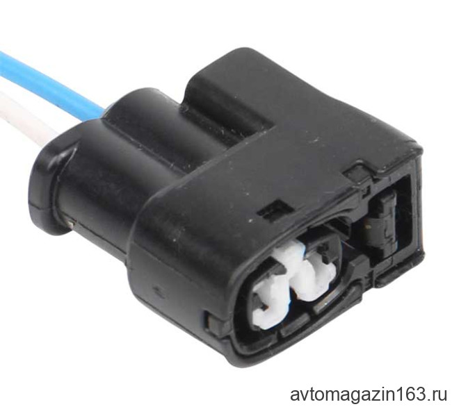 Разъем 2-pin 2 провода Ларгус, Renault, Kia, Toyota, Hyundai 90980-11246 для катушки зажигания