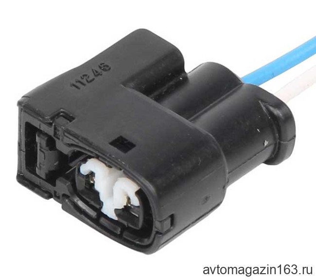 Разъем 2-pin 2 провода Ларгус, Renault, Kia, Toyota, Hyundai 90980-11246 для катушки зажигания