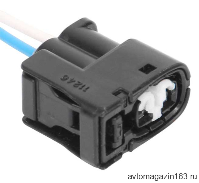 Разъем 2-pin 2 провода Ларгус, Renault, Kia, Toyota, Hyundai 90980-11246 для катушки зажигания