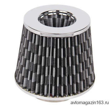 Фильтр воздушный нулевого сопротивления RACING AIR FILTER серый