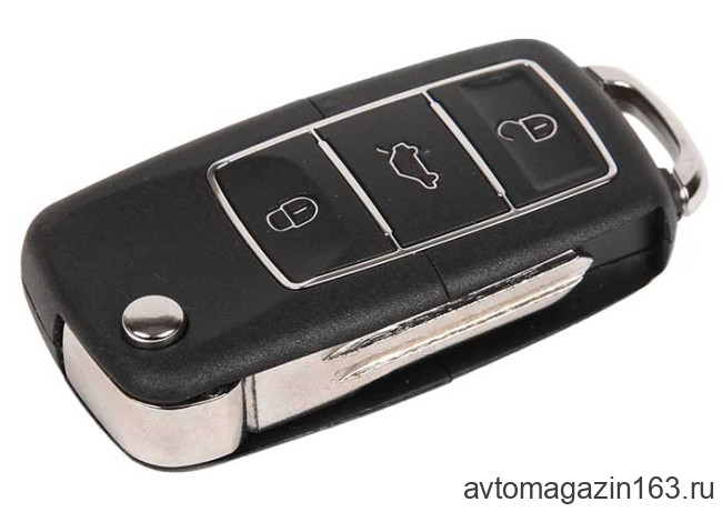 Ключ замка зажигания 1118, 2170, 2190, Datsun, 2123 (выкидной без платы) по типу Volkswagen Люкс 3кн