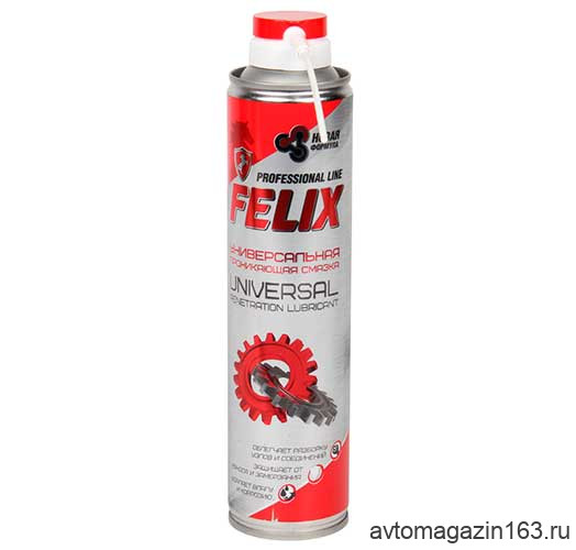 Смазка универсальная проникающая FELIX (400мл) Смазка универсальная проникающая FELIX (400мл)