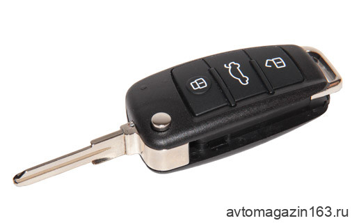Ключ замка зажигания 1118, 2170, 2190, Datsun, 2123 (выкидной) по типу Audi эконом