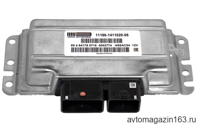 Контроллер М74 11186-1411020-06 Гранта, Датсун (1.6L 8кл АКПП) E-GAS Итэлма